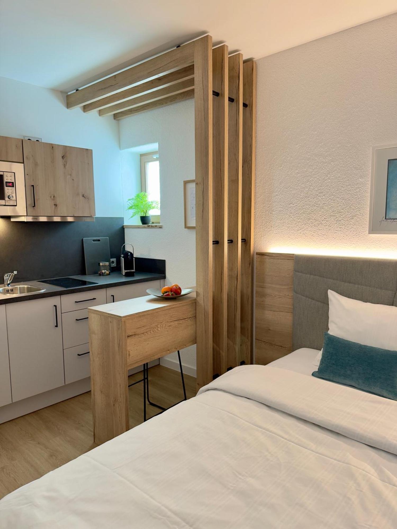 Living & Serviced Apartments By Blauer Wolf Gunzenhausen Bagian luar foto